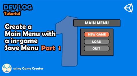 Game Main Menu Generator .